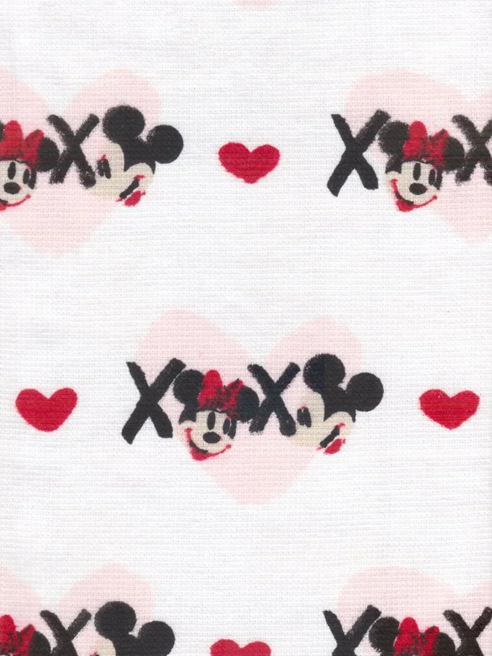 Disney Mickey Minnie Valentine Kitchen Towels 2 Pack XOXO Hearts 15x26